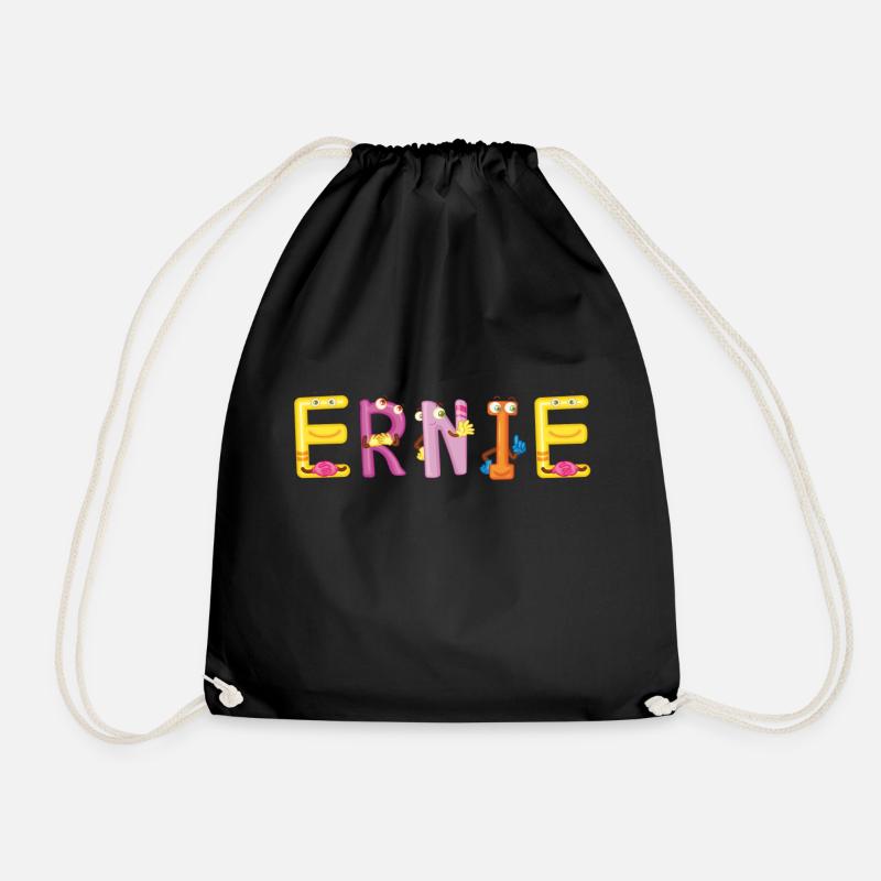 Ernie - Turnbeutel - Schwarz