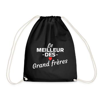 Le Meilleur des Frères Design Amour - Sac de sport léger - noir - Devant