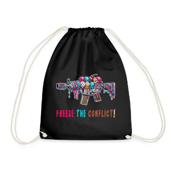 Crème glacée Conflict Freeze - Sac de sport léger - noir - Devant