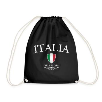 Originaire d’Italie, né en Italie - Sac de sport léger - noir - Devant