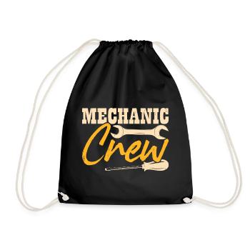 Mécanicien automobile Mécatronicien Technicien Tournevis Cadeau - Sac de sport léger - noir - Devant
