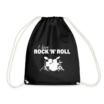 Rock & Roll - Sac de sport léger - noir - Devant