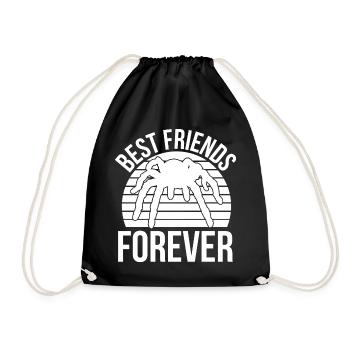 Tarantulas - Drawstring Bag - black - Front