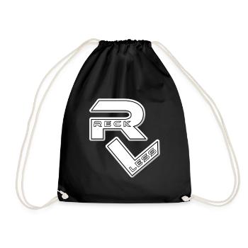Achievement First Reckless RECKLESS Gamer - Drawstring Bag - black - Front