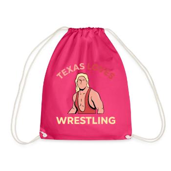 Conception de lutte au Texas pour les fiers fans du Texas - Sac de sport léger - fuchsia - Devant