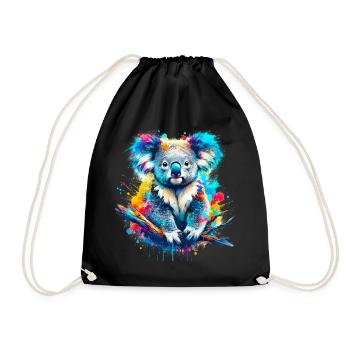 Koala - Sac de sport léger - noir - Devant