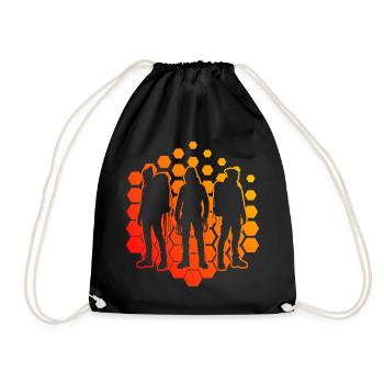 Bloc Grimpeur Escalade Hommes - Sac de sport léger - noir - Devant