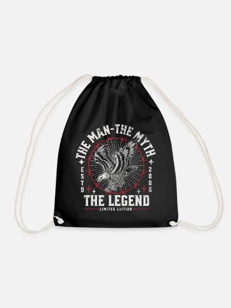 2008 The Man The Myth The Legend Limited Edition - Turnbeutel - Schwarz