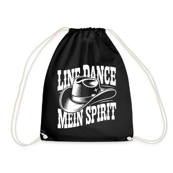 Line Dance Spirit - Sac de sport léger - noir - Devant