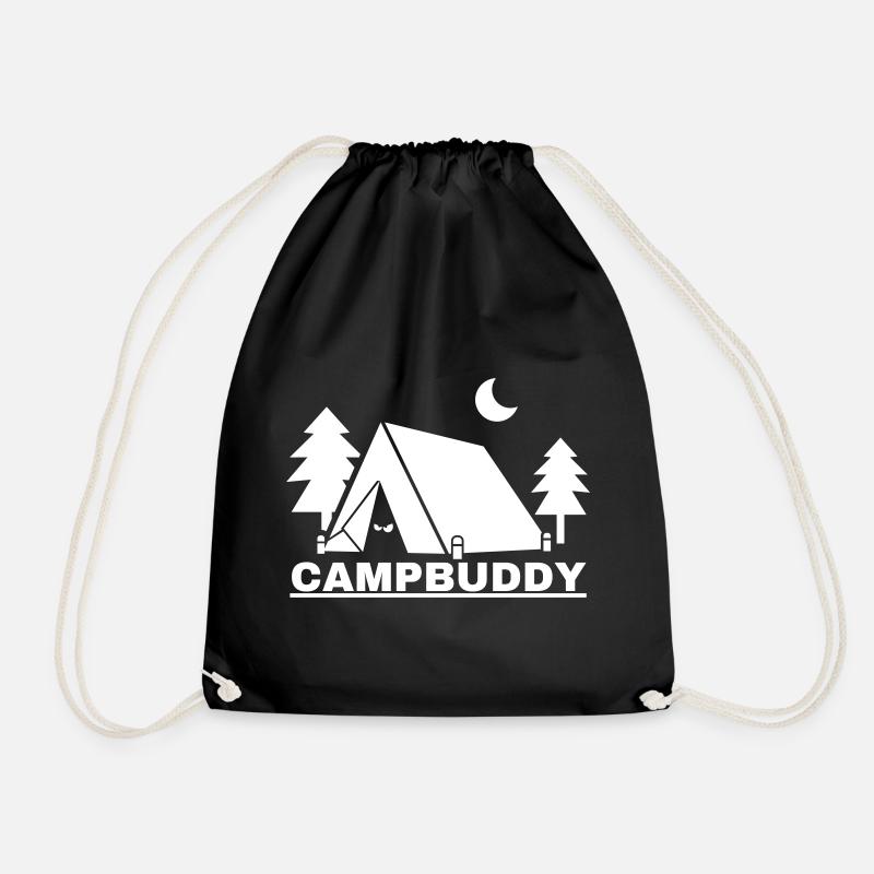 CampBuddy - Turnbeutel - Schwarz