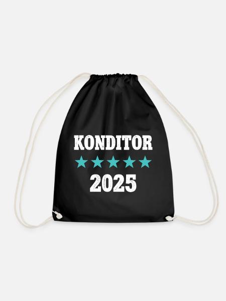 Confectioner 2025 Training Examination Master Trainee - Drawstring Bag - black