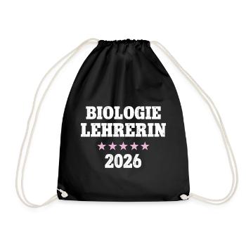 Professeur de biologie 2026 Profession Professeur de biologie - Sac de sport léger - noir - Devant