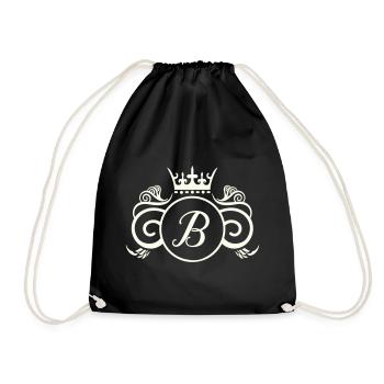 Monogramme Royal B - Sac de sport léger - noir - Devant
