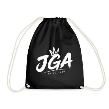 JGA Royal Crew Shirt - Turnbeutel - Schwarz - Vorne