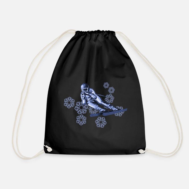 skiing - Sac de sport léger - noir