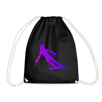 Cascadeur Ski Freestyle Skieurs Femmes Ski - Sac de sport léger - noir - Devant