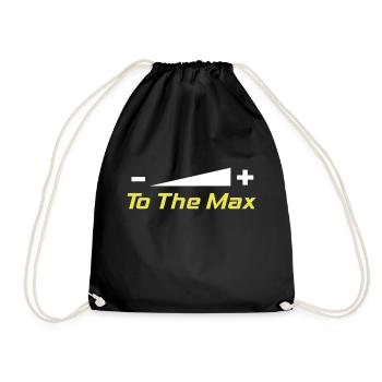 To The Max - Drawstring Bag - black - Front