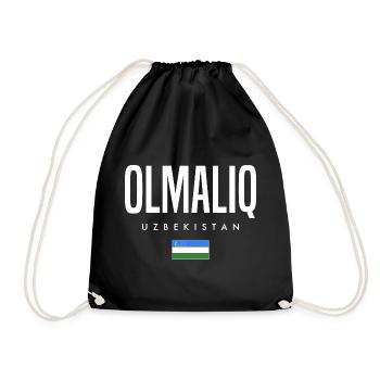 Olmaliq Usbekistan - Turnbeutel - Schwarz - Vorne