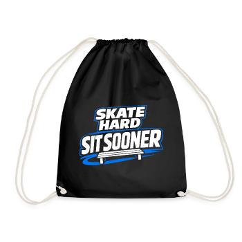 Ligue de la Bière Hockey Humour des joueurs drôles de hockey - Sac de sport léger - noir - Devant