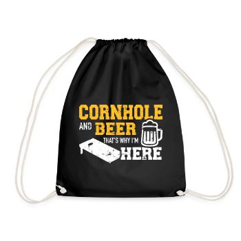 Cornhole - Sac de sport léger - noir - Devant