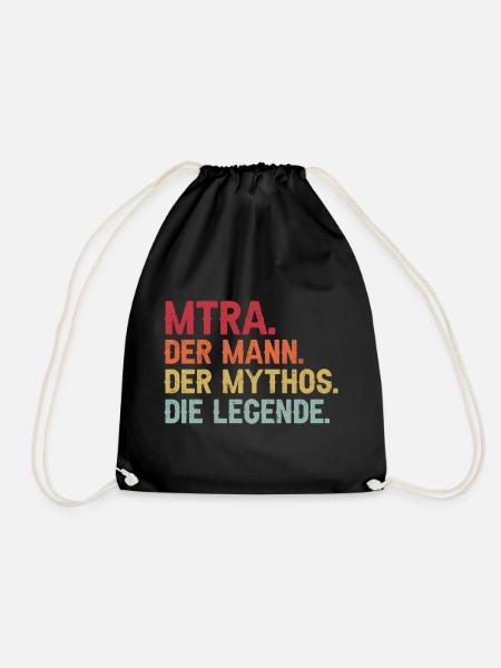 MTRA Medizinisch-Technischer Radiologie Mta - Turnbeutel - Schwarz