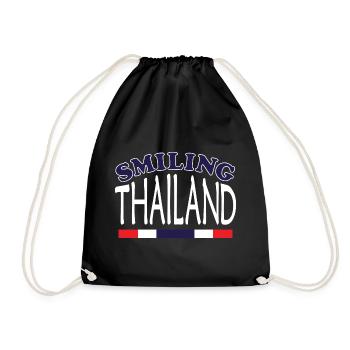 Thailand Smiling - Sac de sport léger - noir - Devant