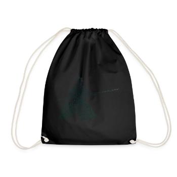 Arts Martiaux Hommes Aïkidoka Aïkidoka Femmes Martial - Sac de sport léger - noir - Devant