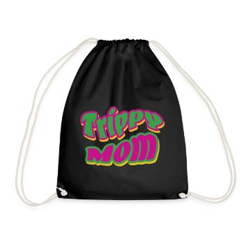 Trippy Mom 2 - Turnbeutel - Schwarz - Vorne