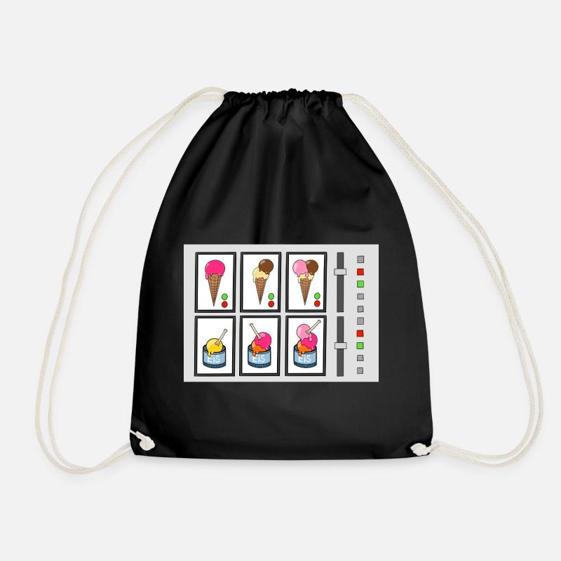 Machine à crème glacée - Sac de sport léger - noir