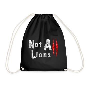Pas All Lions 2.... - Sac de sport léger - noir - Devant