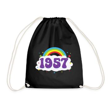 Rainbow (1957) - Drawstring Bag - black - Front