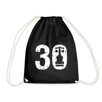 30 Formula Racing Motorsport - Turnbeutel - Schwarz - Vorne