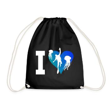 Plongée gratuite Ladies Scuba Diving Scuba Diving - Sac de sport léger - noir - Devant