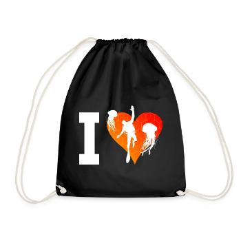 Plongée libre Plongeurs Hommes Plongeurs - Sac de sport léger - noir - Devant