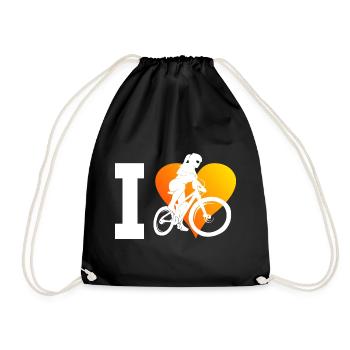 Cyclisme Femme VTT VTT - Sac de sport léger - noir - Devant