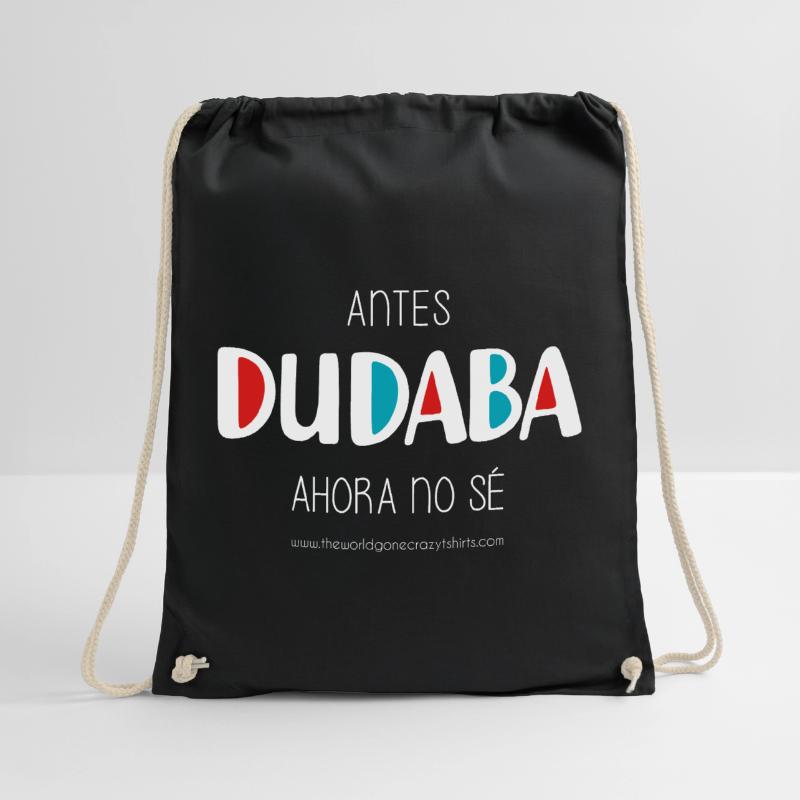 J’avais l’habitude de douter (sombre) Sac de sport léger