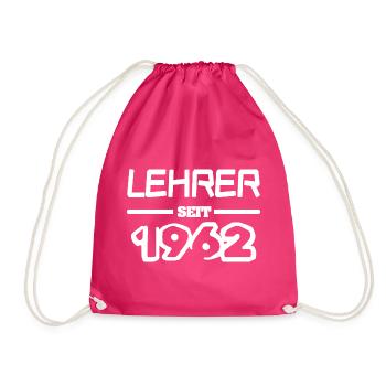 1962 - Drawstring Bag - fuchsia - Front