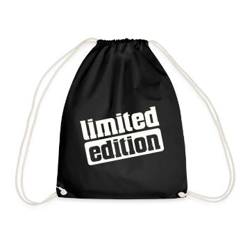 Limited edition - Drawstring Bag - black - Front