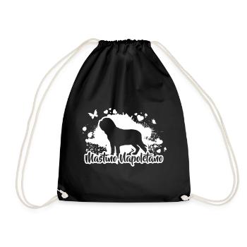 MASTINO NAPOLETANO Dogs Dog Wilsigns - Drawstring Bag - black - Front