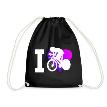 Vélo de route Vélo de route Hommes Cyclisme sur route - Sac de sport léger - noir - Devant