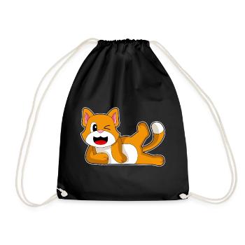 Gymnastique de fitness yoga pour chats - Sac de sport léger - noir - Devant