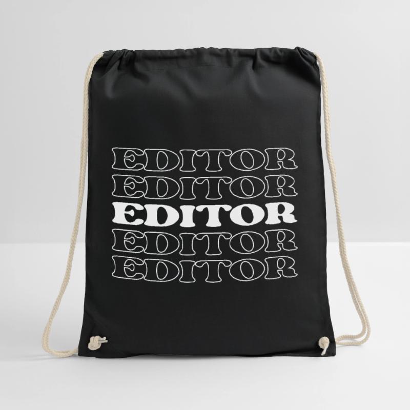 Editor Proofreader Copy Editor Reviser Writer Drawstring Bag