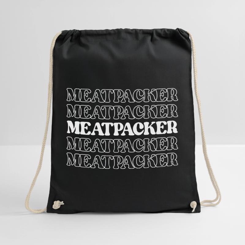Meatpacker Meat Processor Meat Worker Processor Drawstring Bag