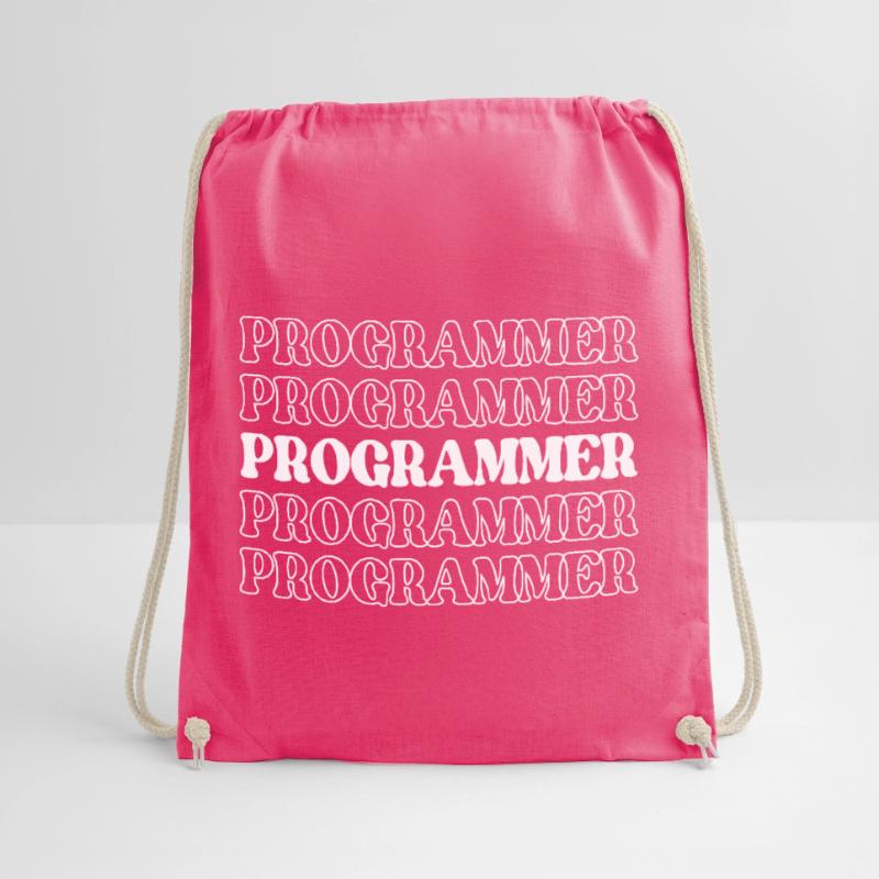 Programmer Coder Developer Coder Software Engineer Drawstring Bag