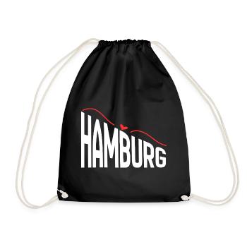 Hambourg - Sac de sport léger - noir - Devant