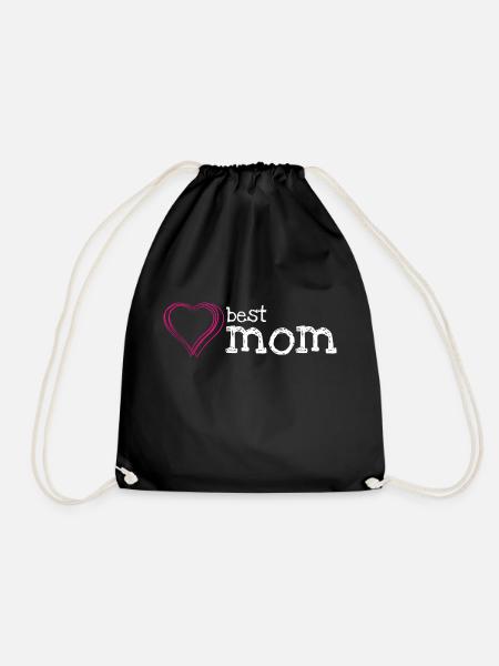 Best Mom - Turnbeutel - Schwarz