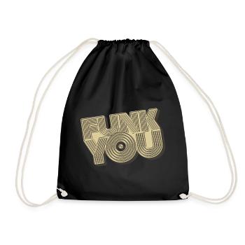 Funk You - Turnbeutel - Schwarz - Vorne