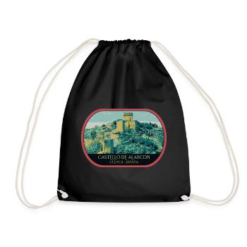 Château d'Alarcon: Féerie Espagnole - Sac de sport léger - noir - Devant