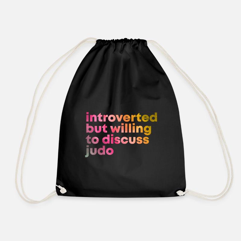 Judo - Turnbeutel - Schwarz