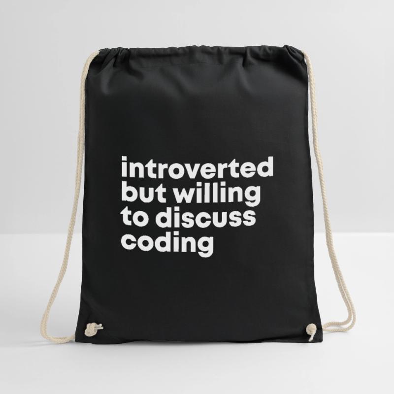 Coding Drawstring Bag